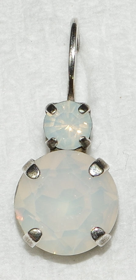 MARIANA EARR- GOLD-2 STONES WHT & BLK main image 0