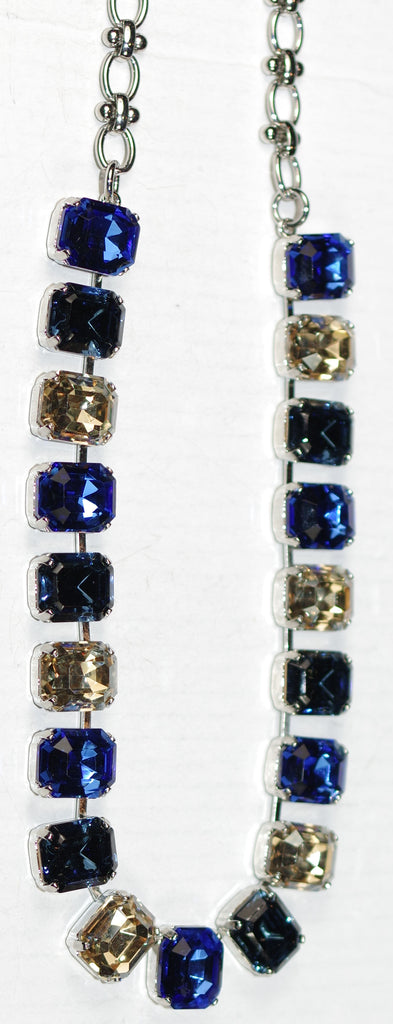 MARIANA EARR- GOLD-2 STONES WHT & BLK main image 1