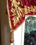 ROYAL ELEGANCE RUNNER/MANTLE COVER RUBY