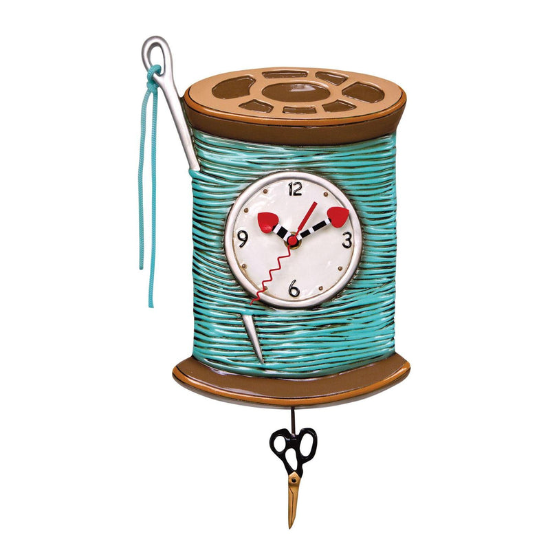 NEEDLE & THREAD CLOCK