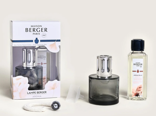 BERGER LAMP AROMA RELAX GIFT SET MOSS GREEN 60881