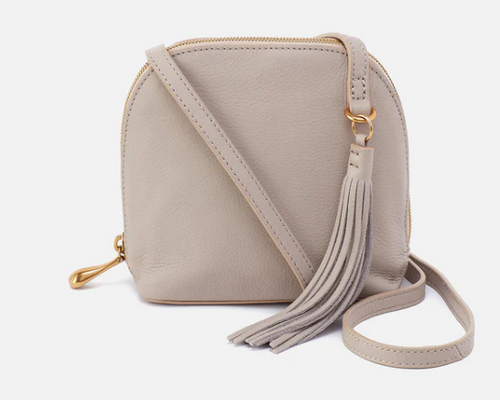 HOBO LEATHER NASH CROSSBODY TAUPE