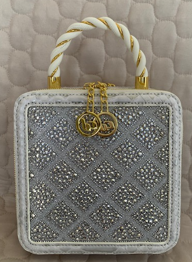 NEW YORK WHITE GOLD CUBE BAG 60668