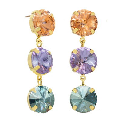 TOVA EARRINGS DIONNE PASTEL E6092GPAS