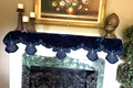 ROYAL JEWEL MANTLE COVER BLUE
