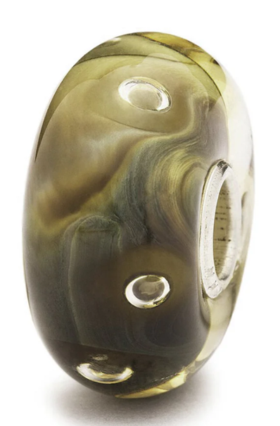 TROLLBEAD ORGANIC BUBBLES GLASS BEAD