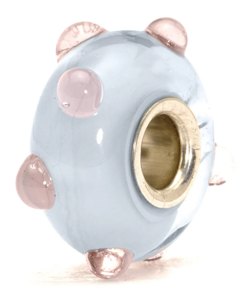 TROLLBEAD PASTEL BUD GLASS BEAD