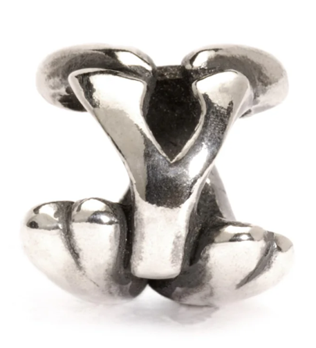 TROLLBEAD LETTER BEAD "Y" BEAD
