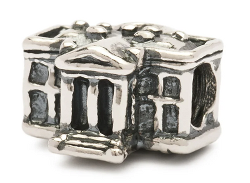 TROLLBEAD WHITE HOUSE BEAD