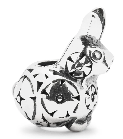 TROLLBEAD DECORATIVE RABBIT BABY BEAD