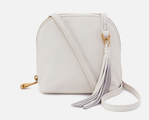 HOBO LEATHER NASH CROSSBODY WHITE