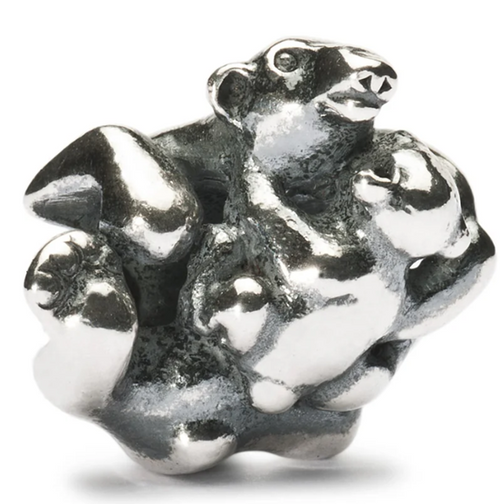 TROLLBEAD POLAR BEAR & BABY BEAD