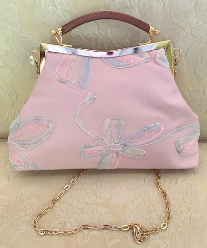 NEW YORK FLOWER PINK EVENING BAG 59592