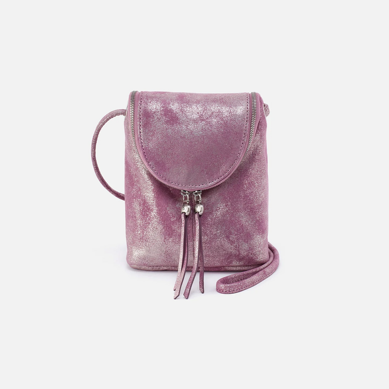 HOBO LEATHER FERN VIOLET METALLIC