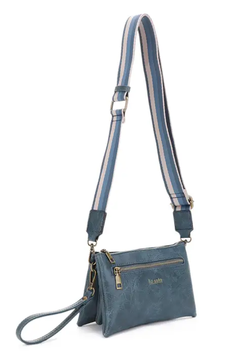 LIZ SOTO CHLOE CROSSBODY BLUE 60161