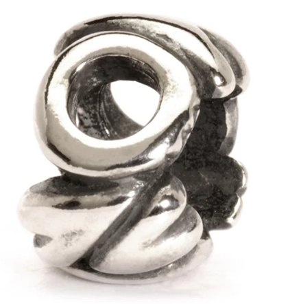 TROLLBEAD LETTER BEAD "O" BEAD