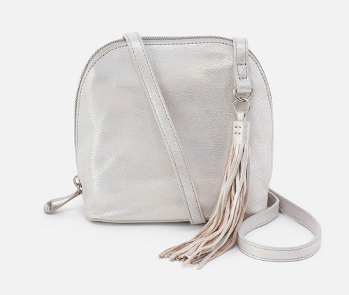 HOBO LEATHER NASH CROSSBODY SILVER