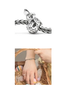 TROLLBEAD DECORATIVE RABBIT BABY BEAD