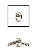 TROLLBEAD HEART PRINT BEAD