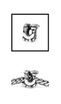 TROLLBEAD LETTER BEAD "U" BEAD