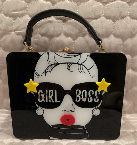 NEW YORK BLACK GIRL BOSS BAG 60354