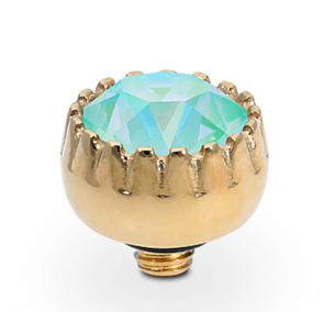 QUDO LONDON TOPPER 8MM SMALL SILKY SAGE DELITE ROSEGOLD