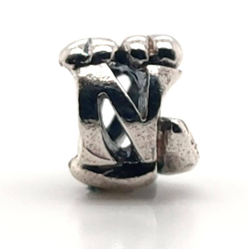 TROLLBEAD LETTER BEAD "N" BEAD
