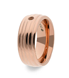 QUDO SANZA RING ROSEGOLD