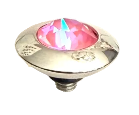 QUDO TONDO 11 MM DAHLIA IGNITE SILVER TOPPER