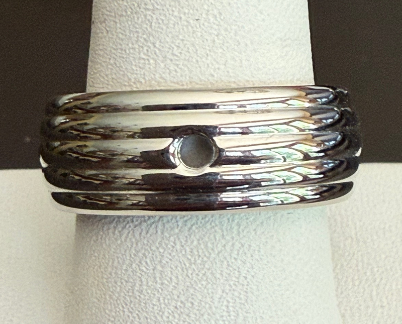 QUDO SANZA RING SILVER