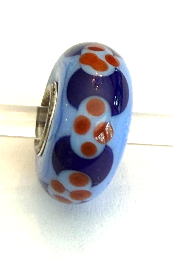 TROLLBEAD UNIVERSAL UNIQUE BLUE, NAVY, RED BEAD