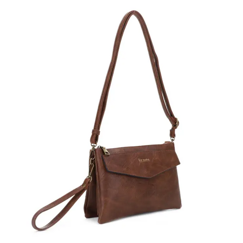 LIZ SOTO LEXI CROSS BODY COFFEE 60290