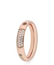 QUDO BASIC DELUXE ROSEGOLD RING