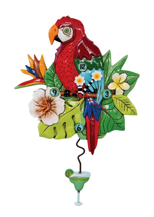 POLLY PARROT CLOCK