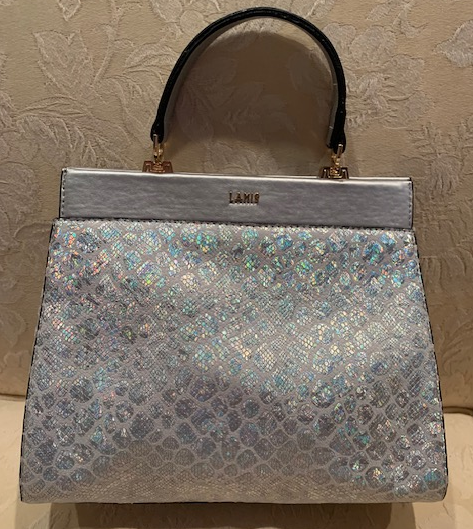 NEW YORK SILVER MEDIUM HANDBAG 58886