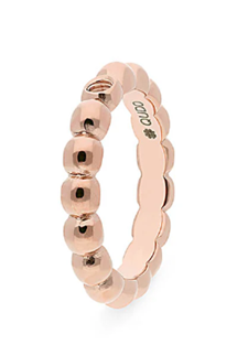 QUDO BASIC VEROLI ROSEGOLD RING