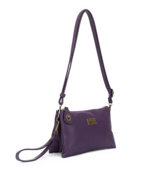 LIZ SOTO ELLA CROSSBODY PLUM 60230