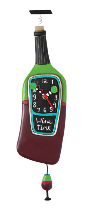 CORKED WINE CLOCK