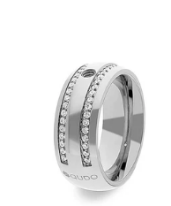 QUDO BASIC LECCE SILVER RING