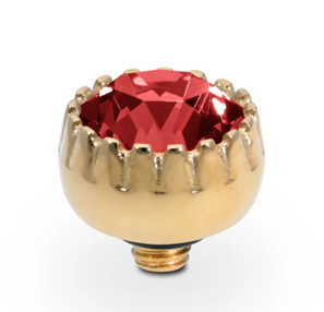 QUDO LONDON TOPPER 8MM SMALL PADPARADSCHA ROSEGOLD