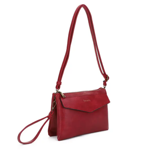 LIZ SOTO LEXI CROSS BODY BURGUNDY 60289