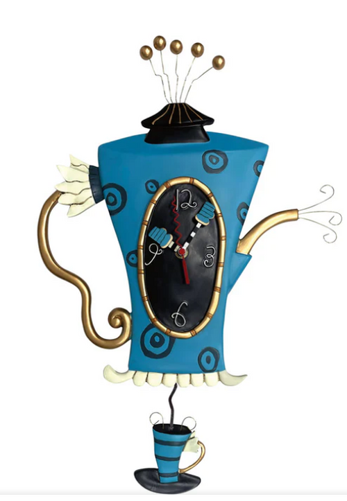 COZY TIME CLOCK BLUE