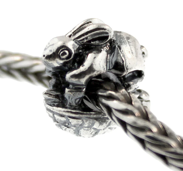TROLLBEADS HARE & TORTOISE BEAD