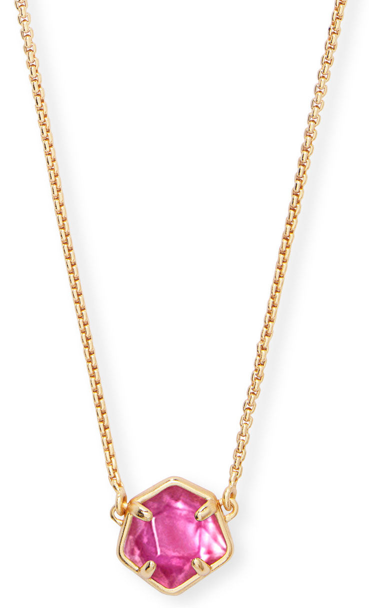 KENDRA SCOTT NECKLACE JAXON GOLD AZALEA ILLUSION – European Accent