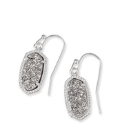 KENDRA SCOTT EARRING LEE RHODIUM PLATINUM DRUSY