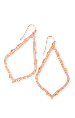 KENDRA SCOTT EARRINGS SOPHEE ROSEGOLD METAL