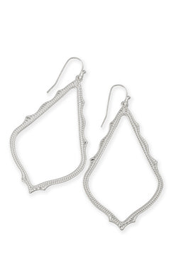 KENDRA SCOTT EARRINGS SOPHEE RHODIUM