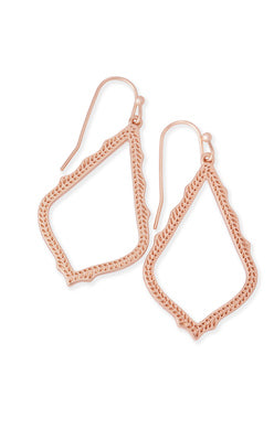 KENDRA SCOTT EARRINGS SOPHIA ROSEGOLD METAL